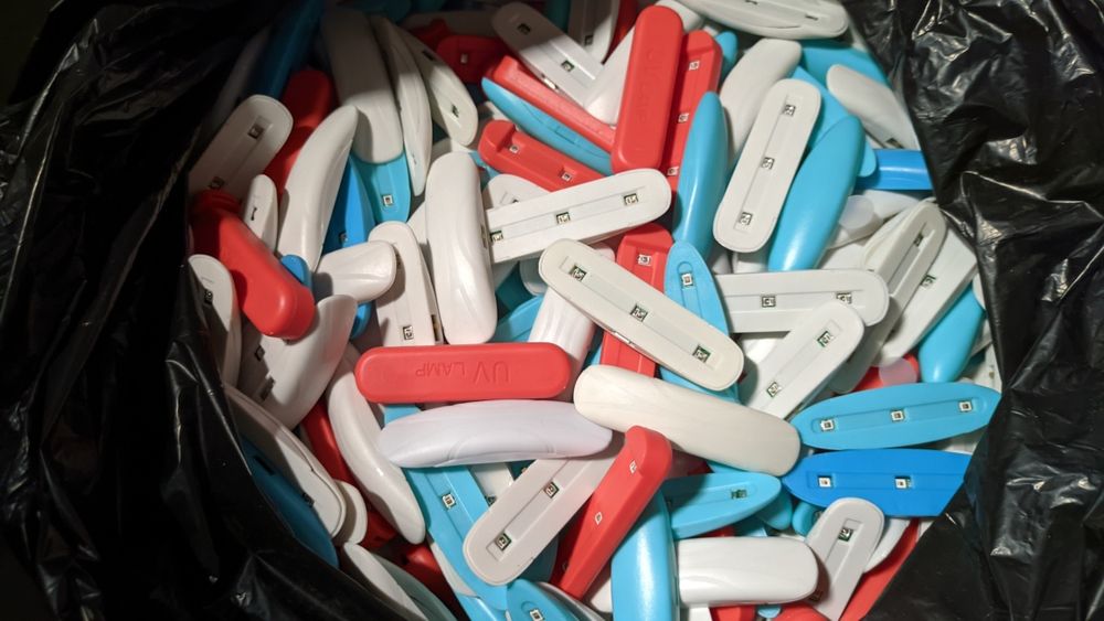 Лампа уф. Uv для поклейки скла.