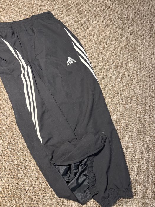 Штаны adidas нейлоновые широкие m