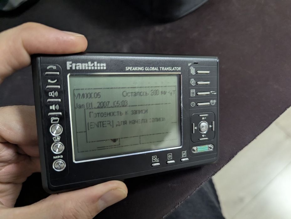 Franklin TGA-490 Speaking Global Translator.