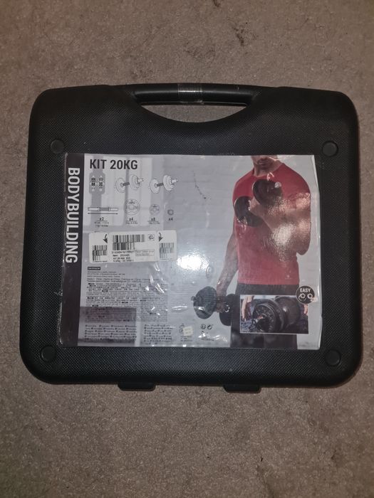 Kit musculação completo