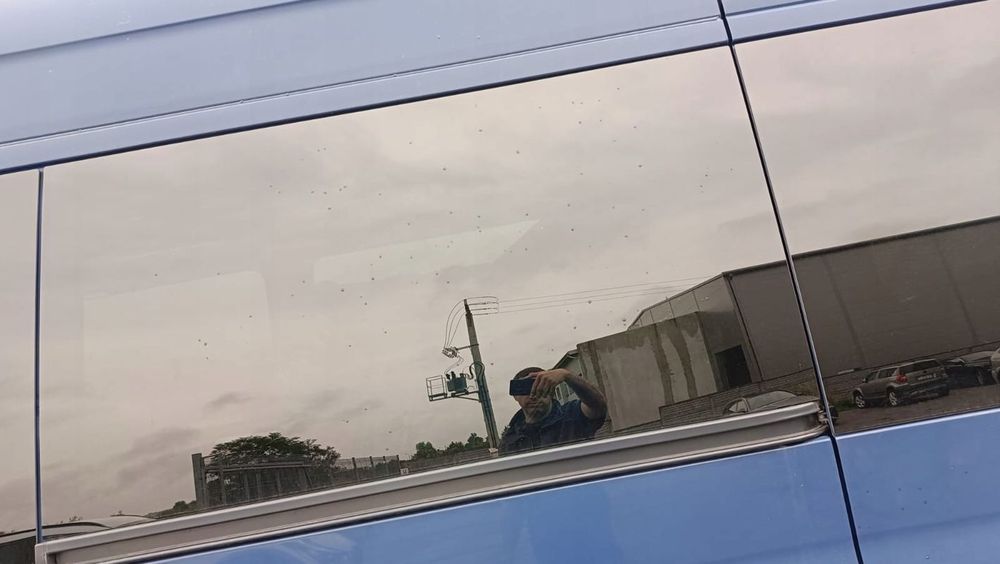 SZYBA BOCZNA PRAWA KAROSERYJNA MERCEDES SPRINTER 907 AUTOBUS