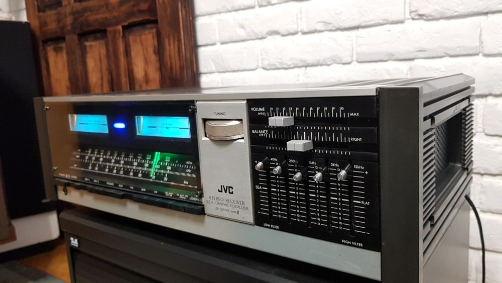 Piękny JVC JR-S200L Mark II  vintage z pazurem. Made In Japan.