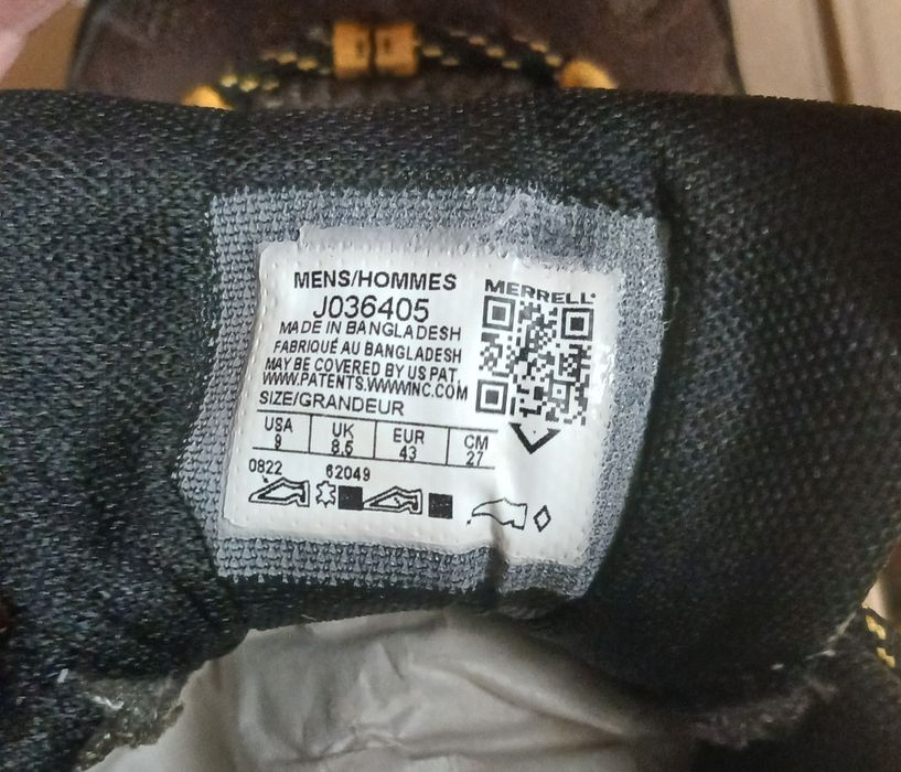 Кросівки merrell oakcreek low mens walking