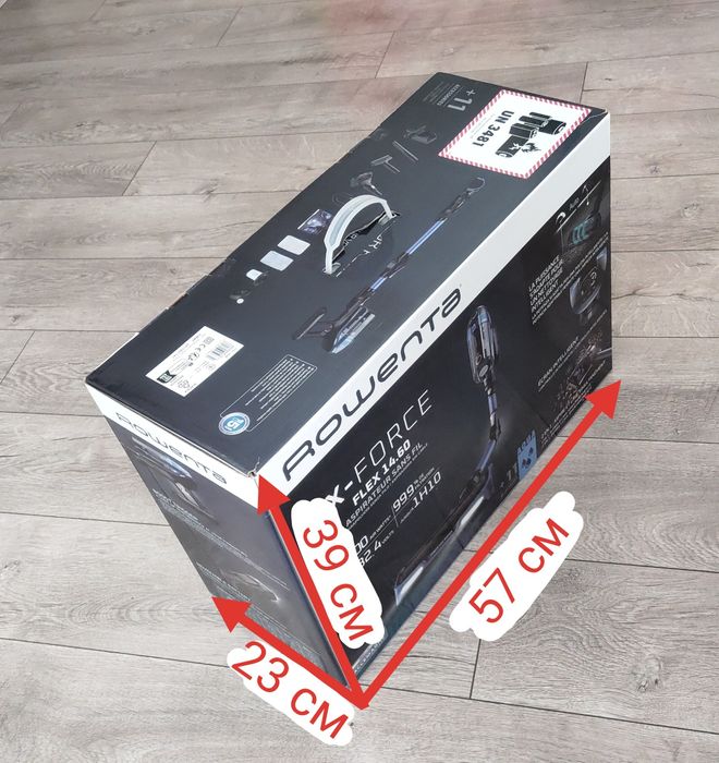 Коробка упаковка от пылесоса Rowenta X-Force Flex 14.60