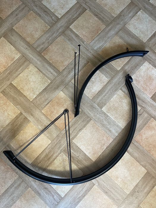 Blotniki rowerowe metalowe 28”