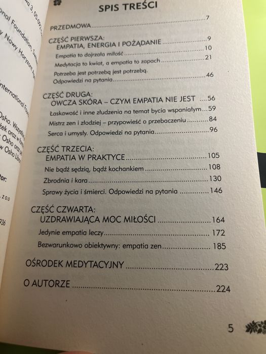 OSHO Empatia najpiękniejszy rozkwit miłości