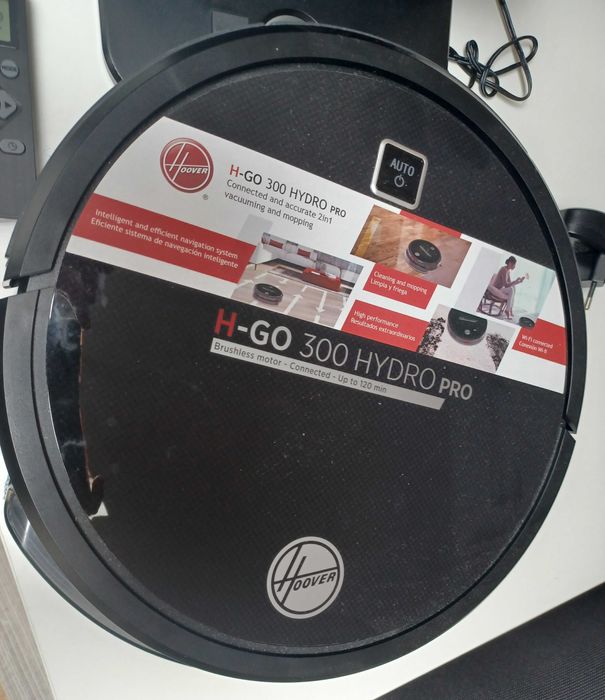 Aspirador Robô HOOVER H-Go 300 Hydro HGO320H 011 - Novo
