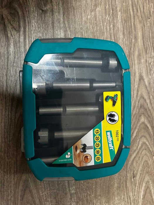 Jogo de Brocas Forstner Wolfcraft (15-35mm)