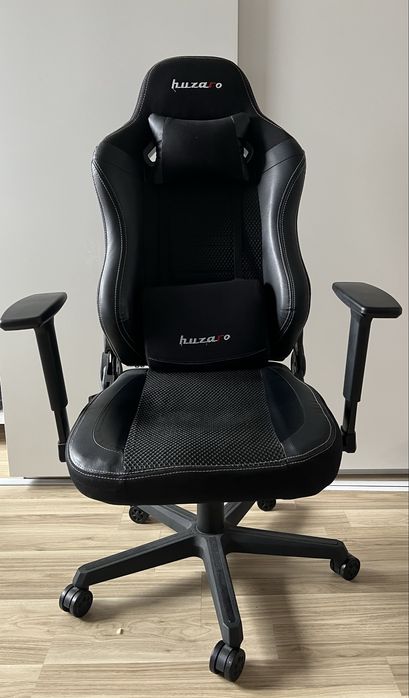 Fotel gamingowy gracza biurowy Huzaro Force 7.7 black