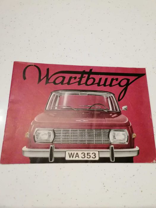 WARTBURG - prospekt z okresu PRL u