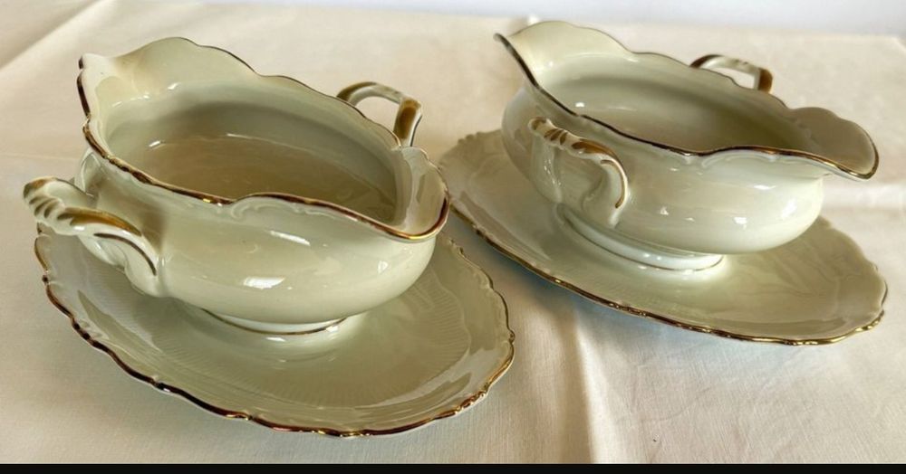 Антикварний німецький столовий сервіз Schirnding BAVARIA 1940-1960 рок