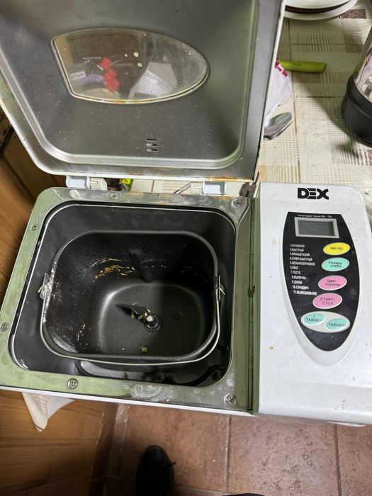 Хлібопіч dex dbm 307 почти новая - пекли хлеб 3 раза