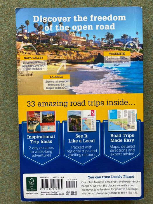 Guia de viagem California’s Best Trips