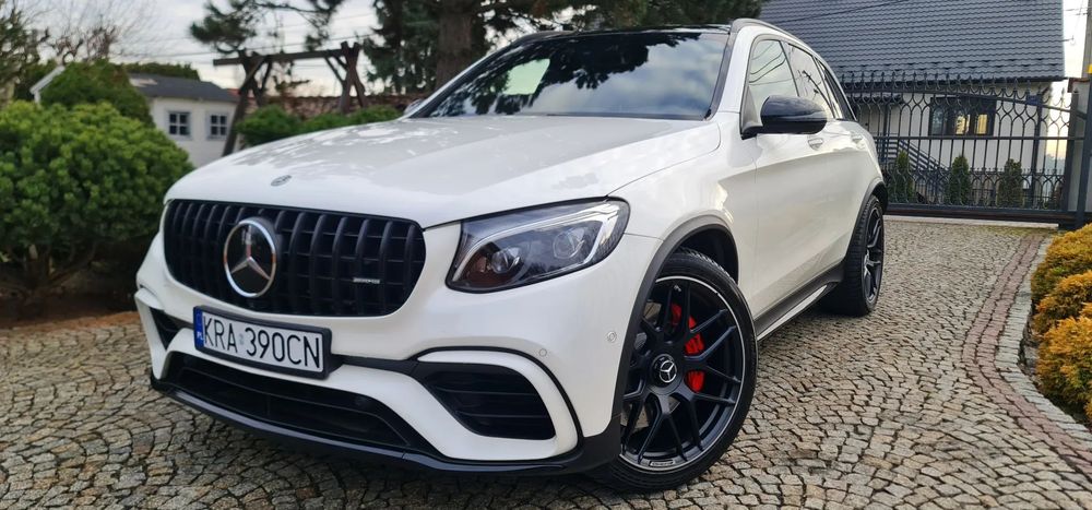 Mercedes-Benz GLC 63S AMG 510 km 4.0 V8 FAKTURA VAT 23% Salon PL Przebieg 60 000 KM ASO