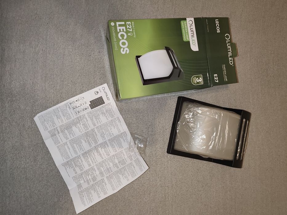 Lampa ogrodowa LECOS E27
