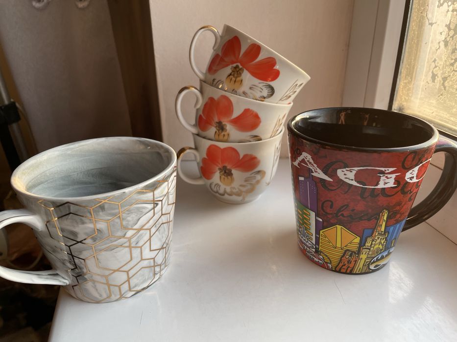 5 чашок, Chicago нова чашка