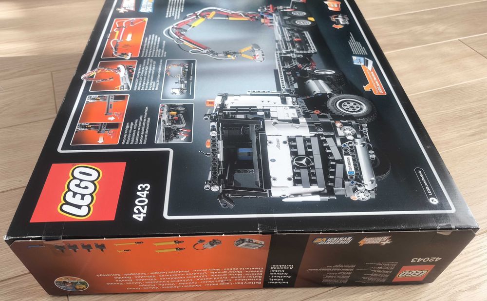 LEGO Technic 42043 Mercedes-Benz Arocs Oryginalne