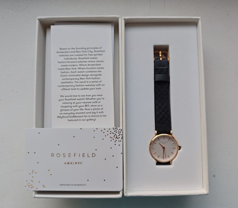 Zegarek damski Rosefield The Small Edit 26WBR-261 | Stan Idealny, BOX