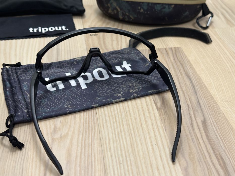 Okulary rowerowe sportowe do biegania Tripout Infinity Clear