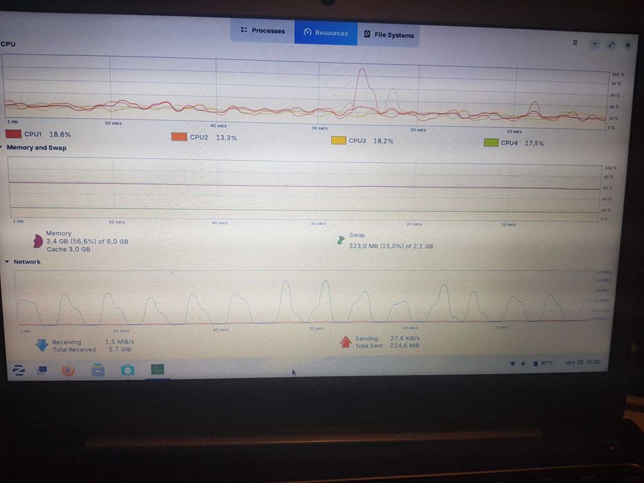 Laptop do neta Samsung