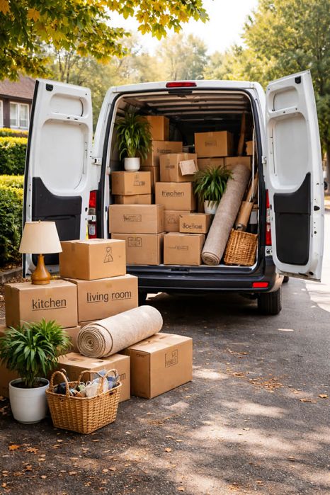 Przeprowadzka , usługi transportowe, opróżnianie mieszkań