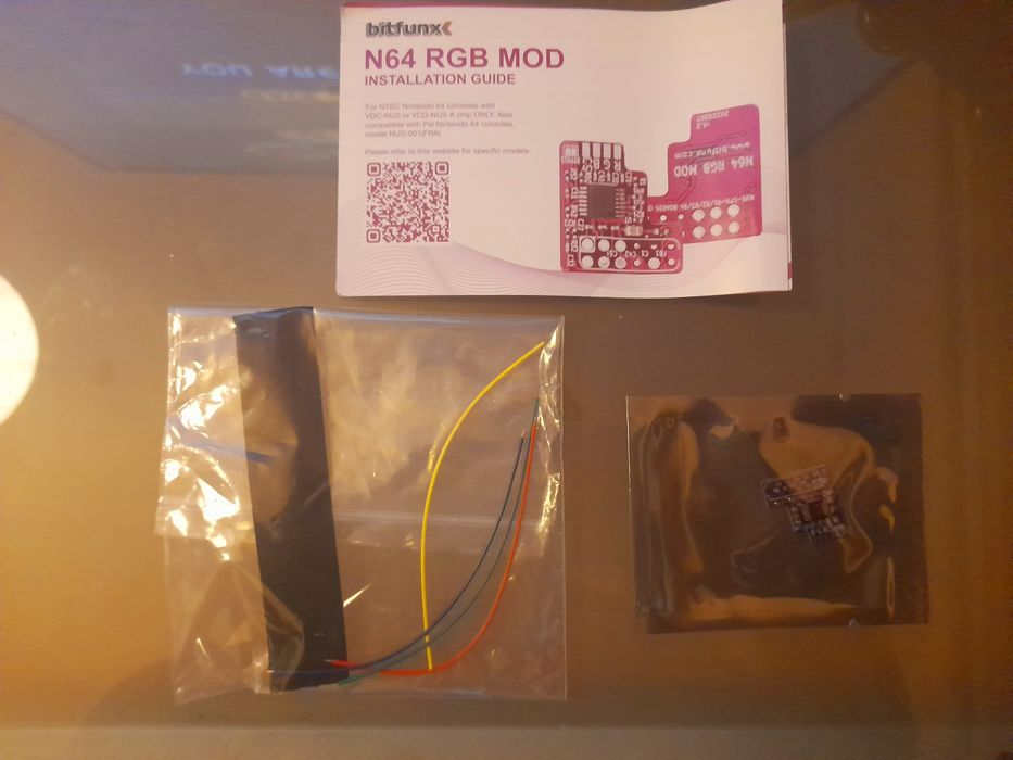 Nintendo 64 - Kit RGB completo c/ cabo Scart RGB64738122840834120