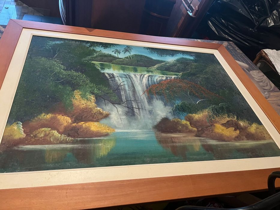 Quadro Paisagem com Cascata