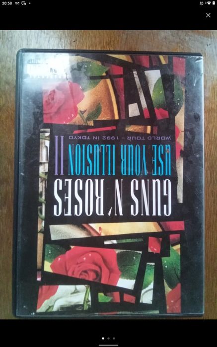 Dvd pinkk Floyd ,guns and roses