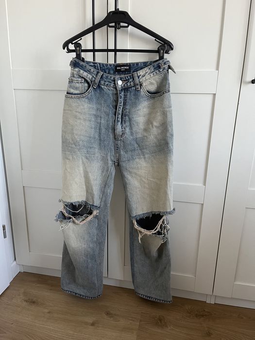 Джинсы Balenciaga Баленсиага S джинси штани новые бойфренды