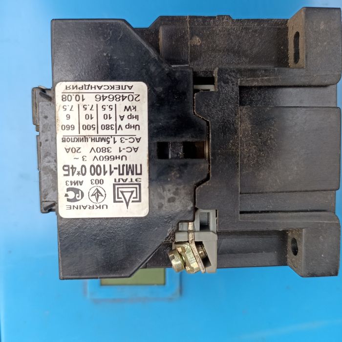 Контактор ПМЛ 1100 0*4Б АС-1 АС-3 ЕТАЛ 20 А