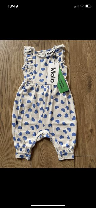 MOLO Romper na lato w serduszka