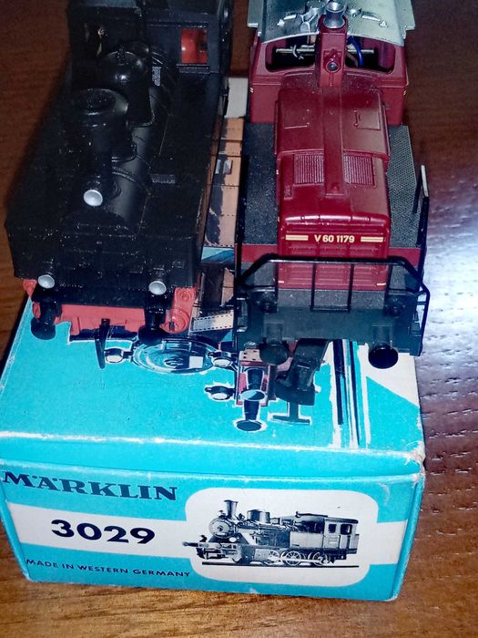 Lote de 3 locomotivas Märklin H0 1:87 HO 1/87
