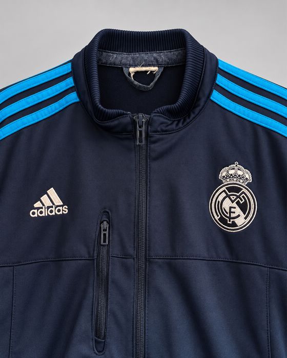 Casaco Adidas Real Madrid Azul Marinho | Track Jacket