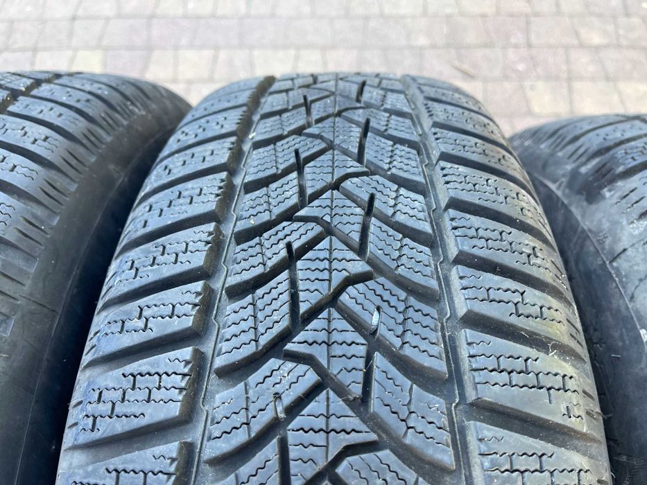 4138. Alufelgi 16" koła zimowe Audi Q3 oryginalne 5x112 ET33 215/65/16 Dunlop 8.8mm