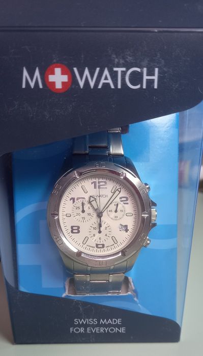 Годиник. Часы Chronograph Mondaine  М-WATCH  swiss made  хронограф