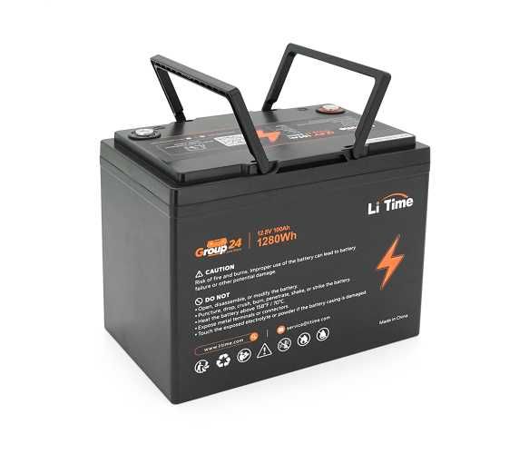 Аккумуляторная батарея Li-TIME Group 24 LiFePO4 12.8 100Ач 1280Wh