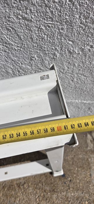 Pes fortes  para bancada de trabalho êm ferro lacado