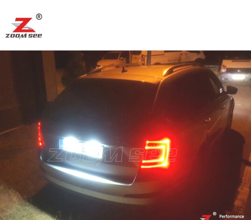 KIT COMPLETO DE 17 LÂMPADAS LED INTERIOR PARA SKODA OCTAVIA MK 3 MKIII RS COMBI 5E5 WAGON 2013-2020