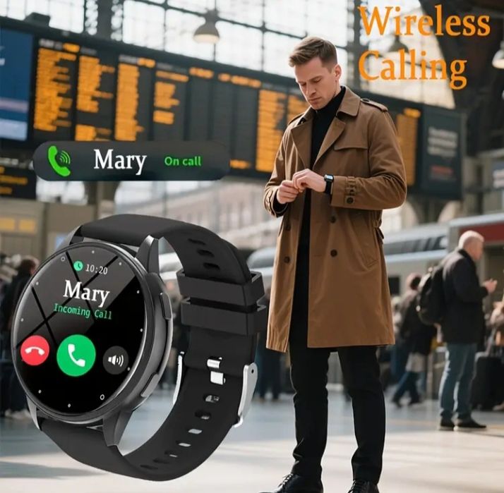 Rewelacyjny smartwatch z multi funkcjami!