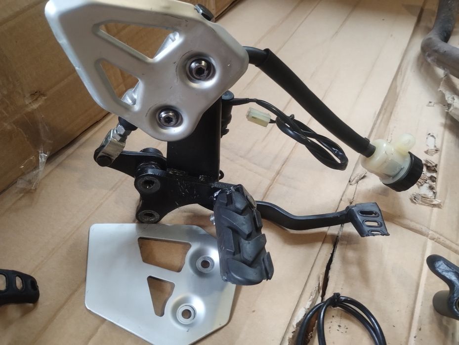 Wydech tłumiki set prawy części xt 660 X/R
