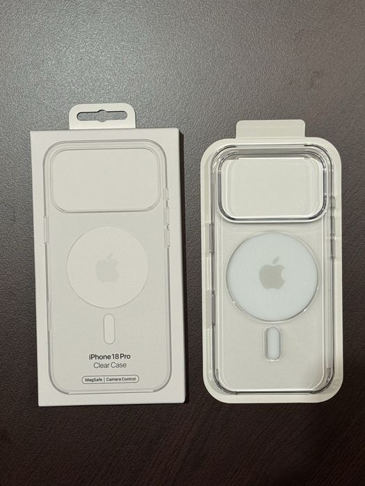 Чехол Apple Clear Case with Magsafe 18 Про / 18 Про Макс