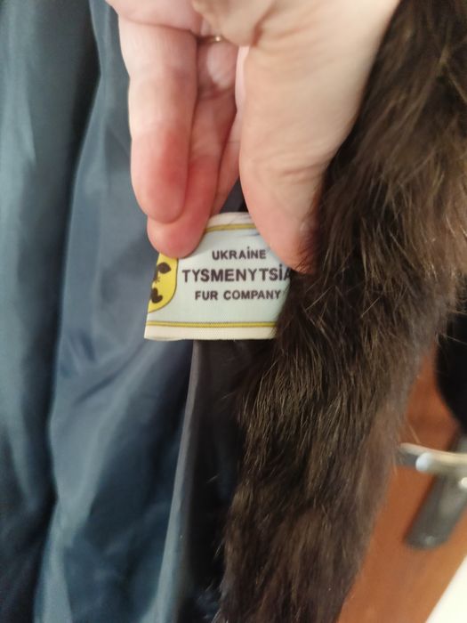 Futro z norek znanej marki