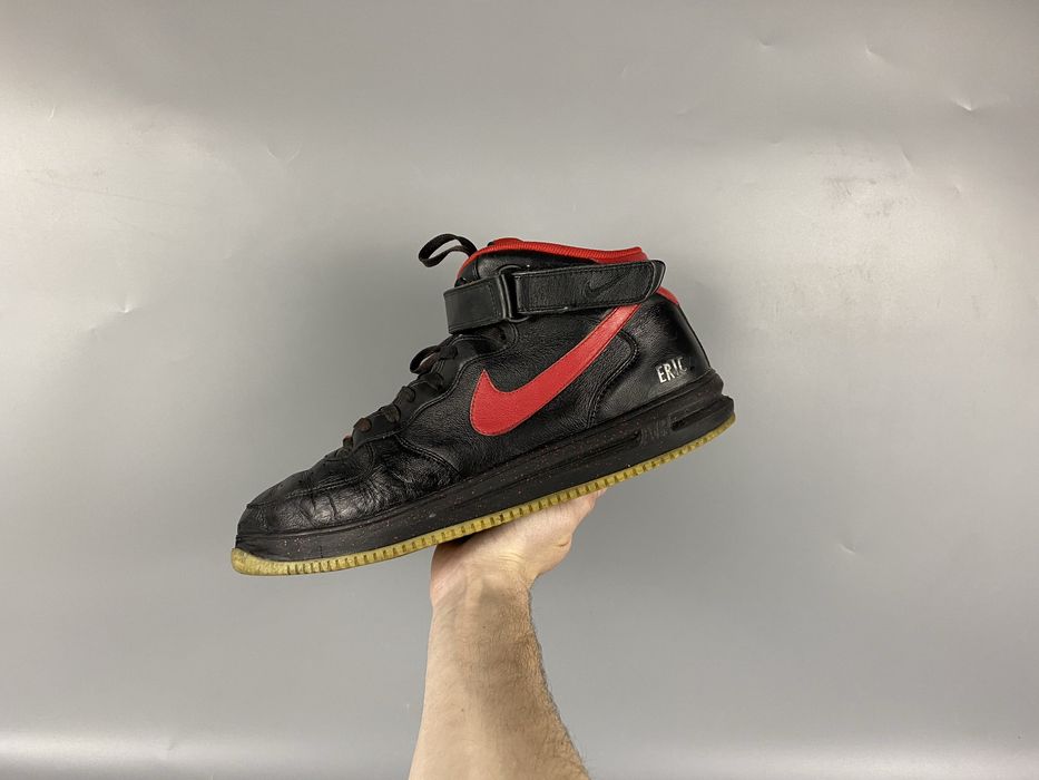 Розмір 48.5 30.5 см Чоловічі шкіряні кросівки Nike Air Force 1 Mid iD