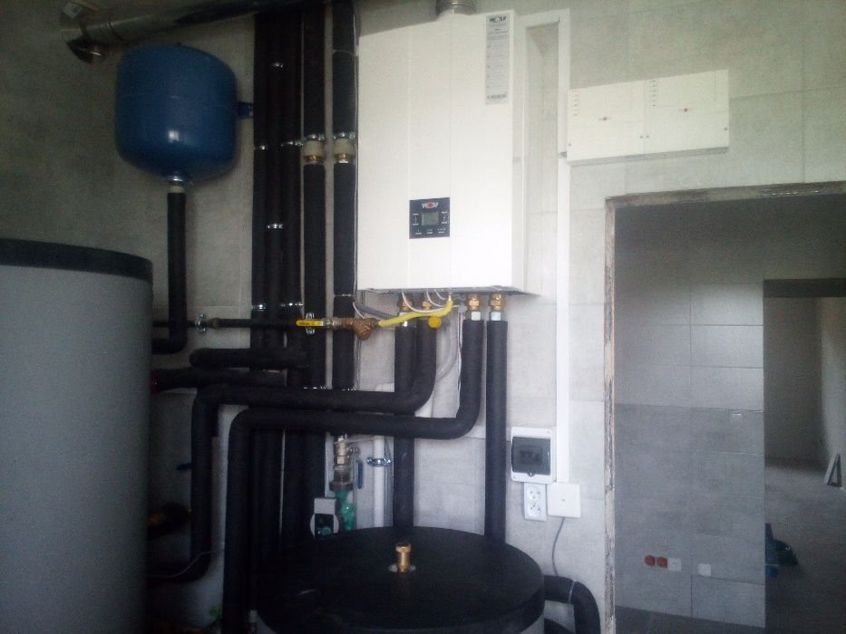Kotły gazowe pompy ciepła montaż serwis naprawa  instalacje gaz co wod