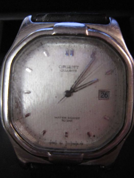 Zegarek męski Orient C7.77.90 40 Japan Szkiełko porysowane