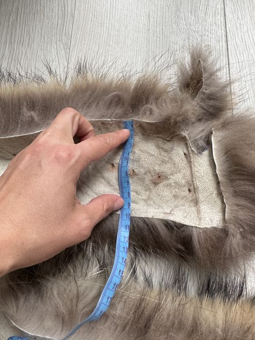 Натуральный мех енота