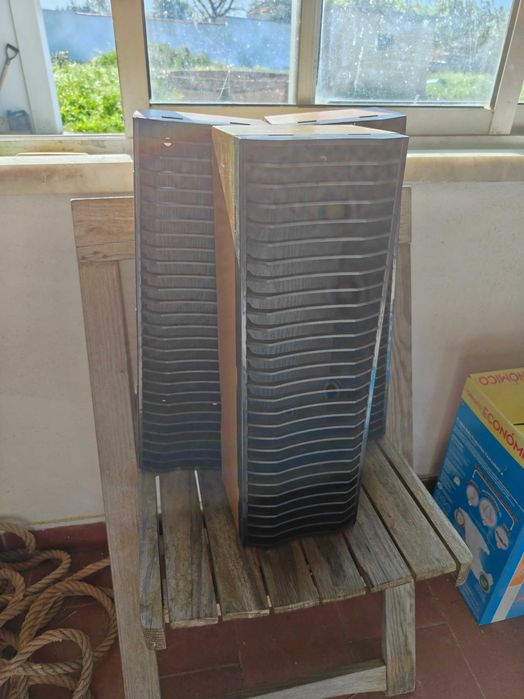 Conjunto 3 torres para CDs / DVDs