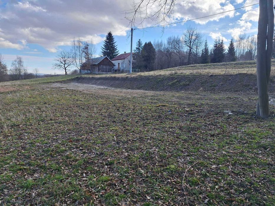 DZIAŁKA BUDOWLANO-ROLNA w Gorlicach przy lesie 0,647 ha