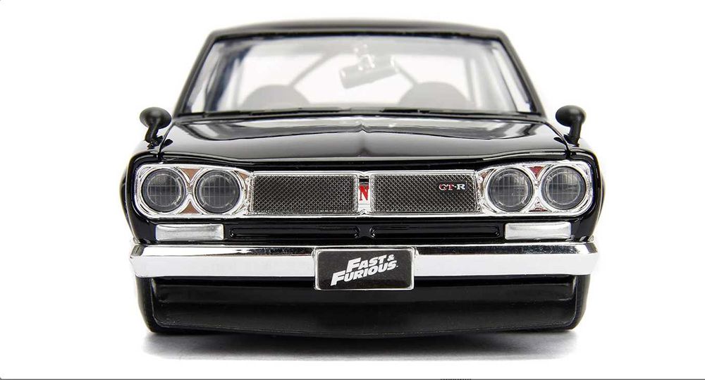 Brian’s Classic Nissan Skyline 2000 GT-R Fast Five Modelo Diecast 1/24
