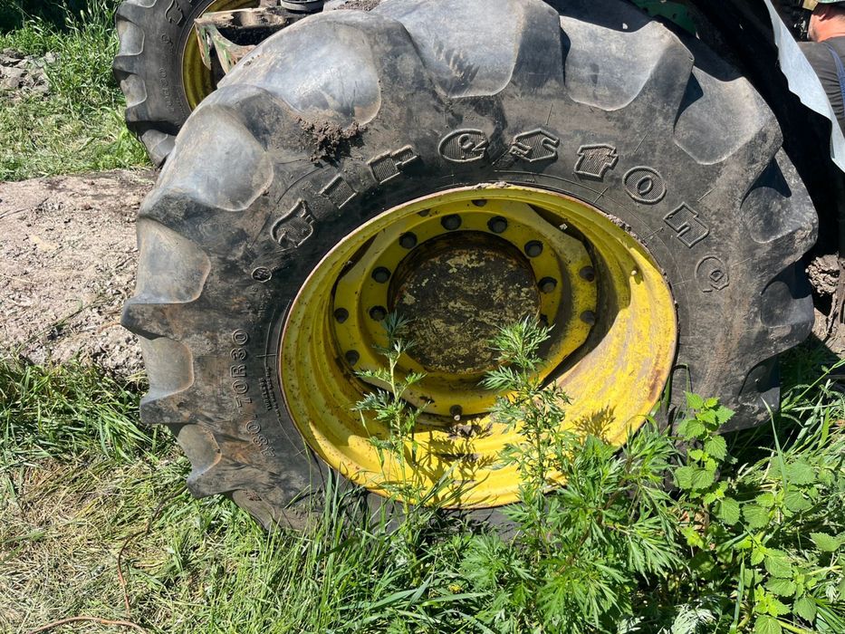 разборка тракторов John Deere 4955